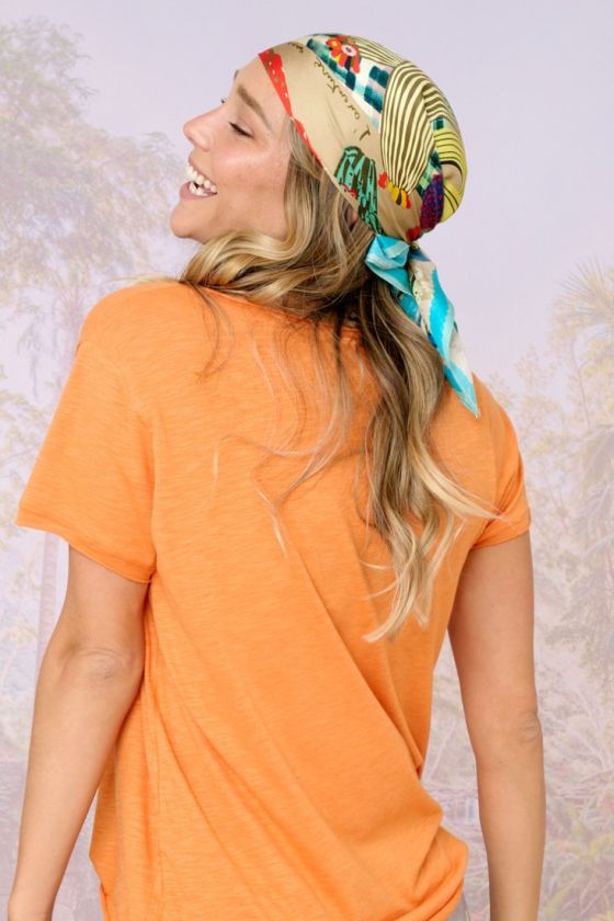 UTAH Silk Scarf - - Storiatipic