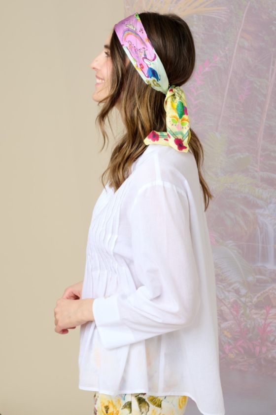 XANA Silk Scarf - - Storiatipic
