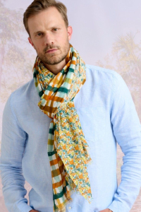 BONZAI Cotton Scarf - - Storiatipic