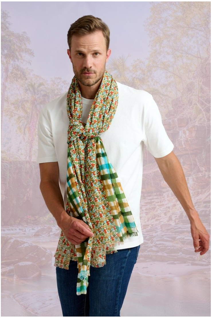 BONZAI Bufanda de algodón - - Storiatipic