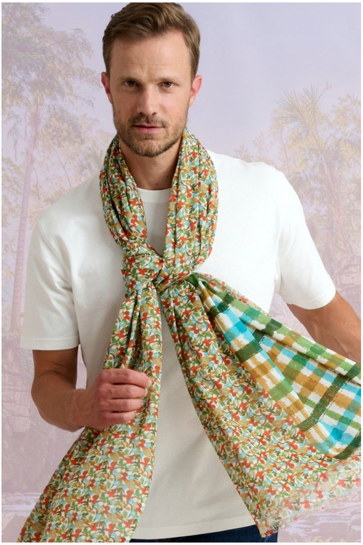 BONZAI Bufanda de algodón - - Storiatipic