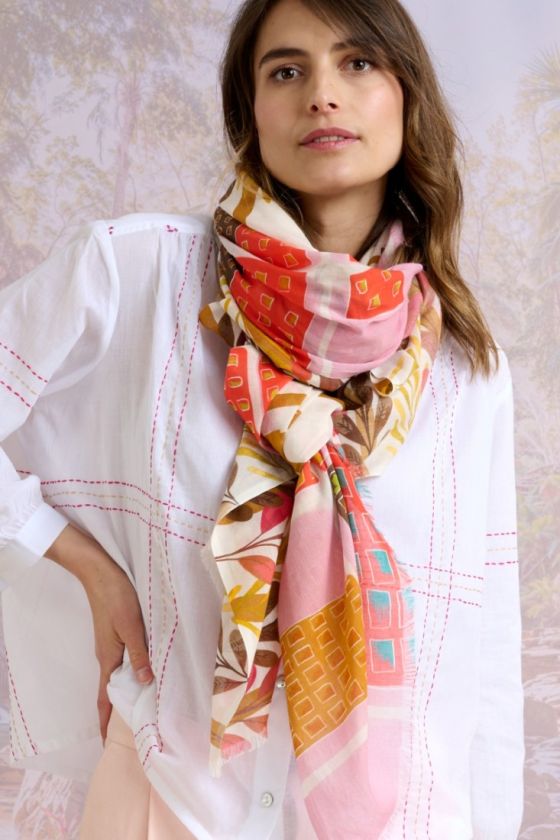 CARMEL Cotton Scarf - - Storiatipic