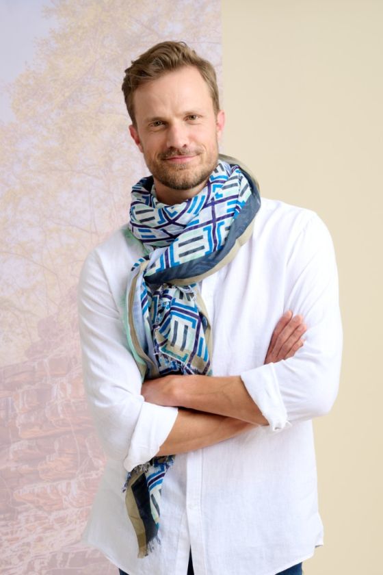 CLAY Cotton Scarf - - Storiatipic