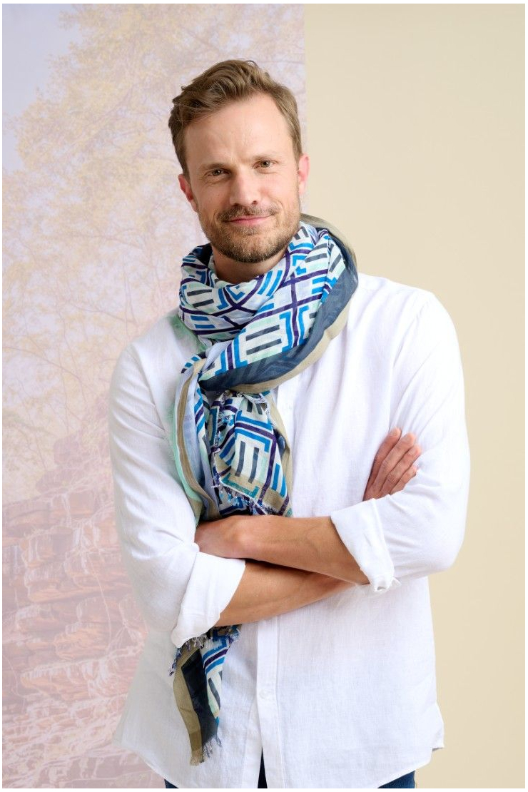 Bufanda de algodón CLAY - - Storiatipic