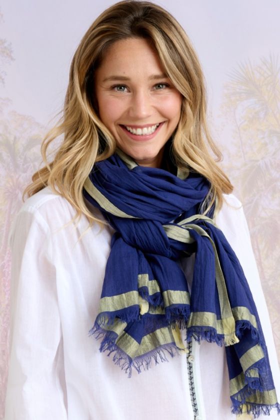 DUO Cotton Scarf - - Storiatipic