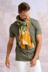 Bufanda de algodón KURO - - Storiatipic