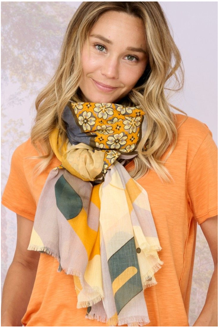 Bufanda de algodón KURO - - Storiatipic