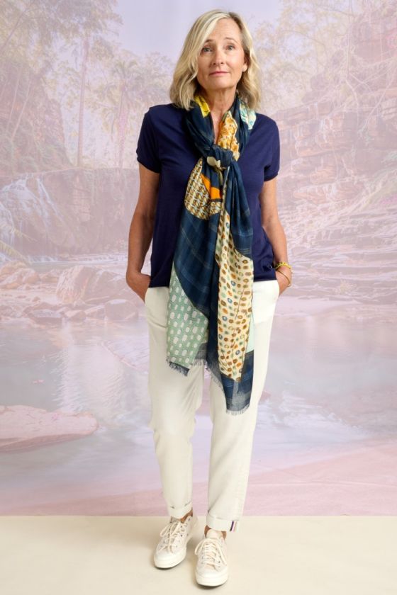 TOMI Modal Scarf, Wool - - Storiatipic