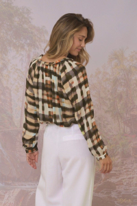 AGNES KILT Blouses & Chemises en Modal - - Storiatipic