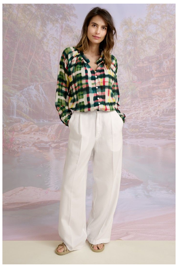 AGNES KILT Blusas y camisas de modal - - Storiatipic