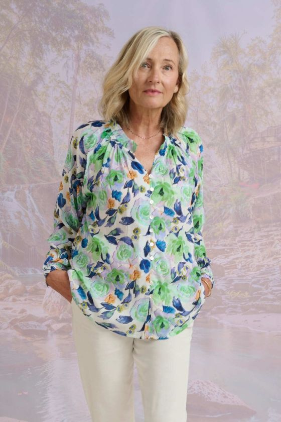 AGNES POESIE Blouses & Chemises en Modal - - Storiatipic