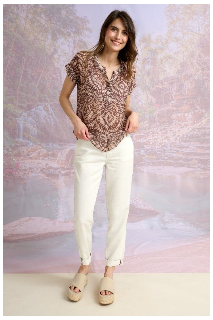 ANA GALET Blusas y camisas en modal, viscosa - - Storiatipic