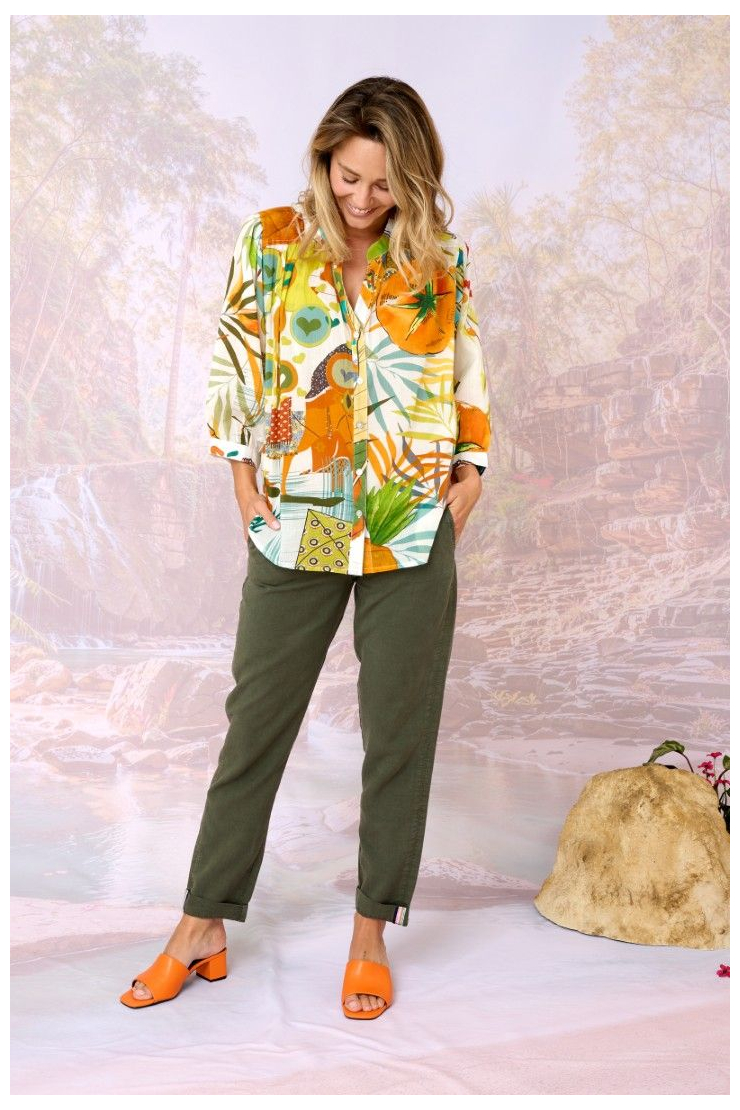 COCO EDWIGE Blusas y camisas de algodón - - Storiatipic