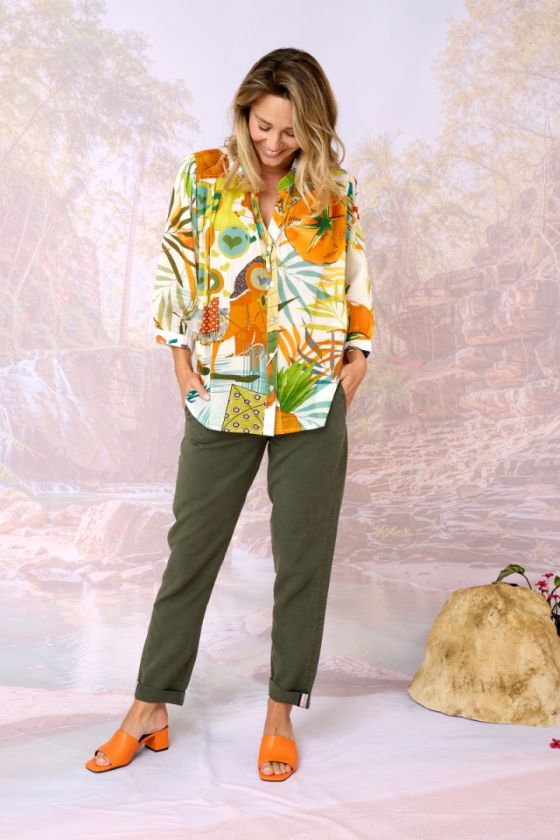 COCO EDWIGE Blouses & Chemises en Coton - - Storiatipic