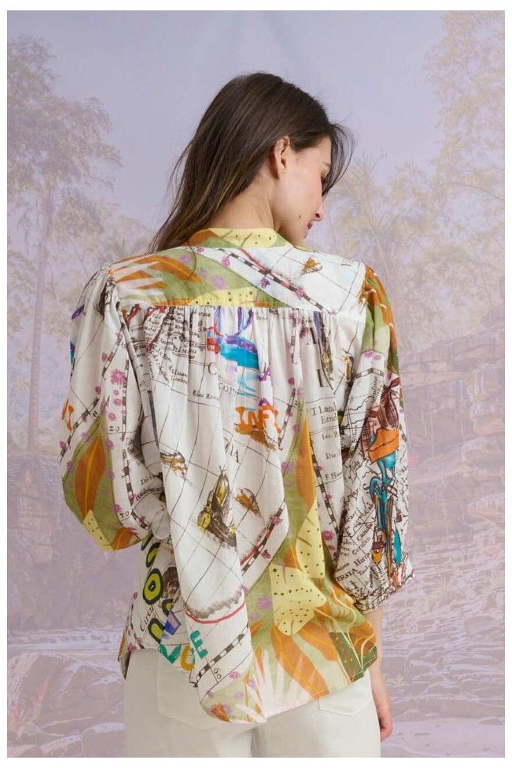 COCO FLORIDA Blusas y camisas de algodón - - Storiatipic