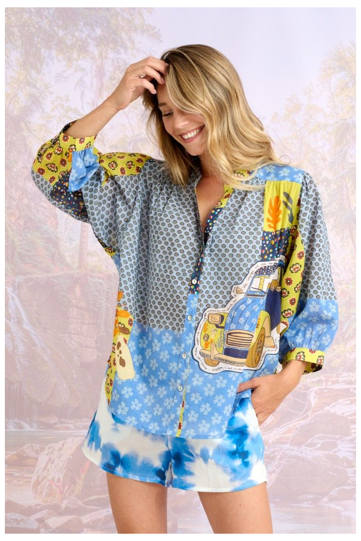 COCO MIMA Blusas y Camisas de Algodón - - Storiatipic