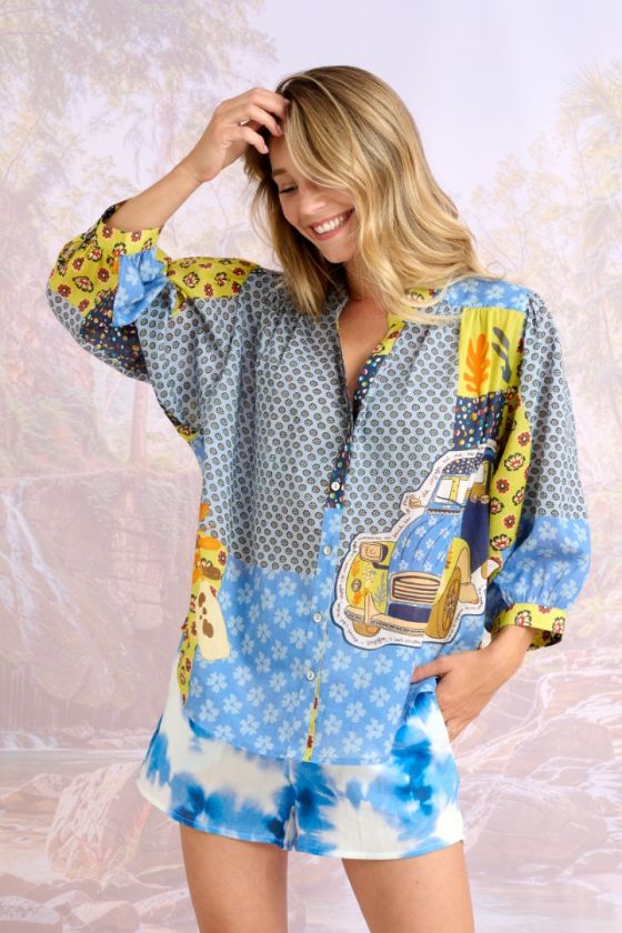 COCO MIMA Blouses & Chemises en Coton - - Storiatipic