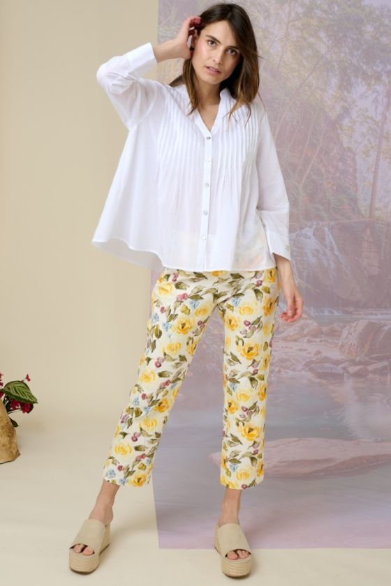 ELSA UNI Blouses & Chemises en Coton - - Storiatipic