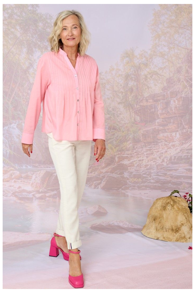 ELSA UNI Blusas y camisas de algodón - - Storiatipic