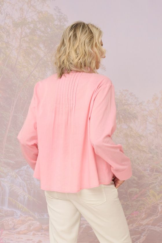 ELSA UNI Blouses & Chemises en Coton - - Storiatipic