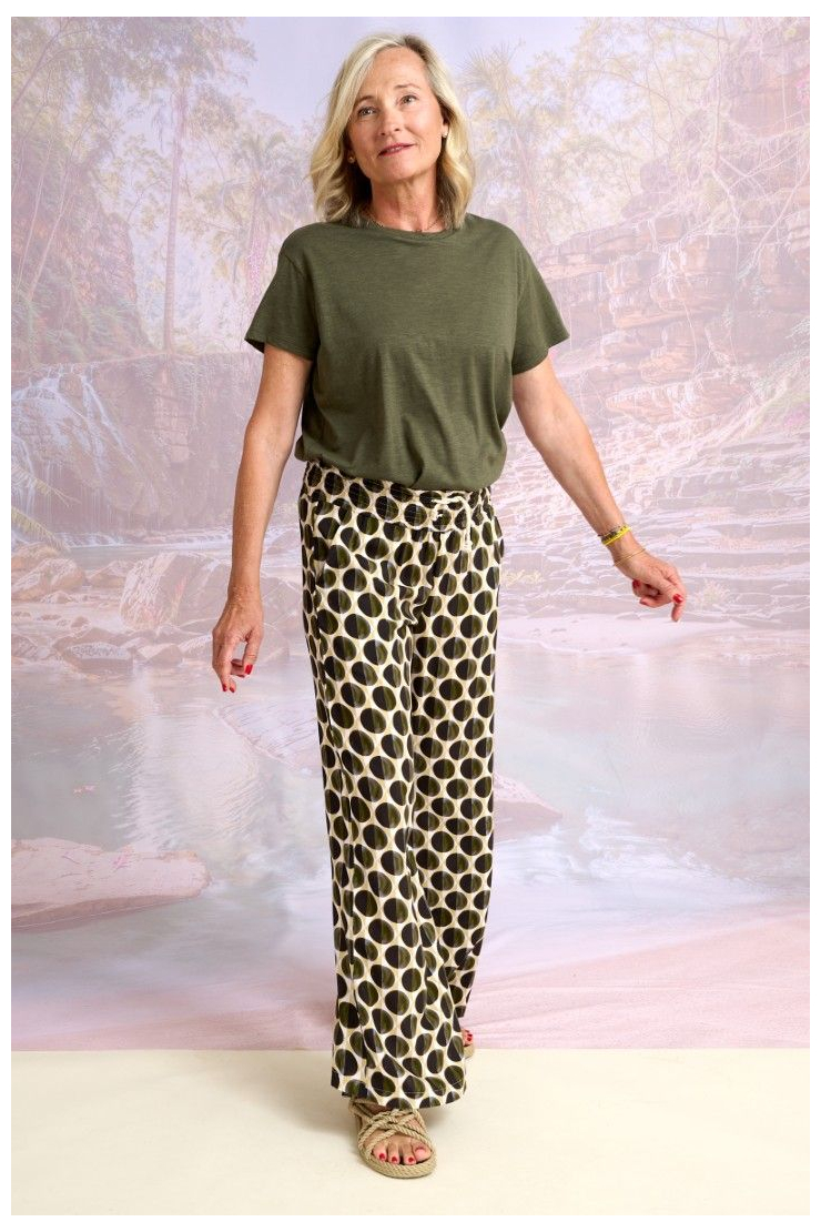 EMILE GO Pantalones y Shorts de Viscosa - - Storiatipic