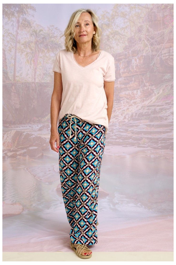 EMILE PORTO Pantalones y shorts de viscosa - - Storiatipic