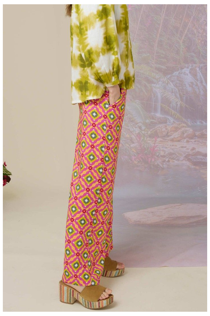 EMILE PORTO Pantalones y shorts de viscosa - - Storiatipic