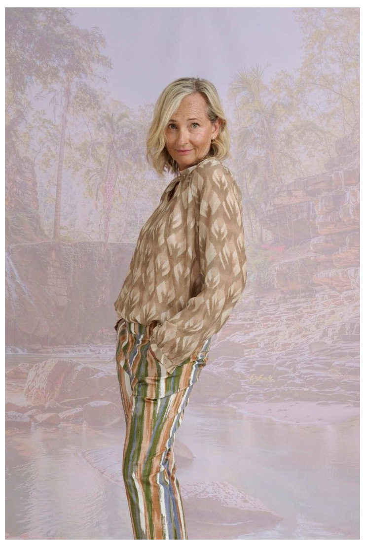 IRIS IKAT Blusas y camisas Modal, Viscosa - - Storiatipic