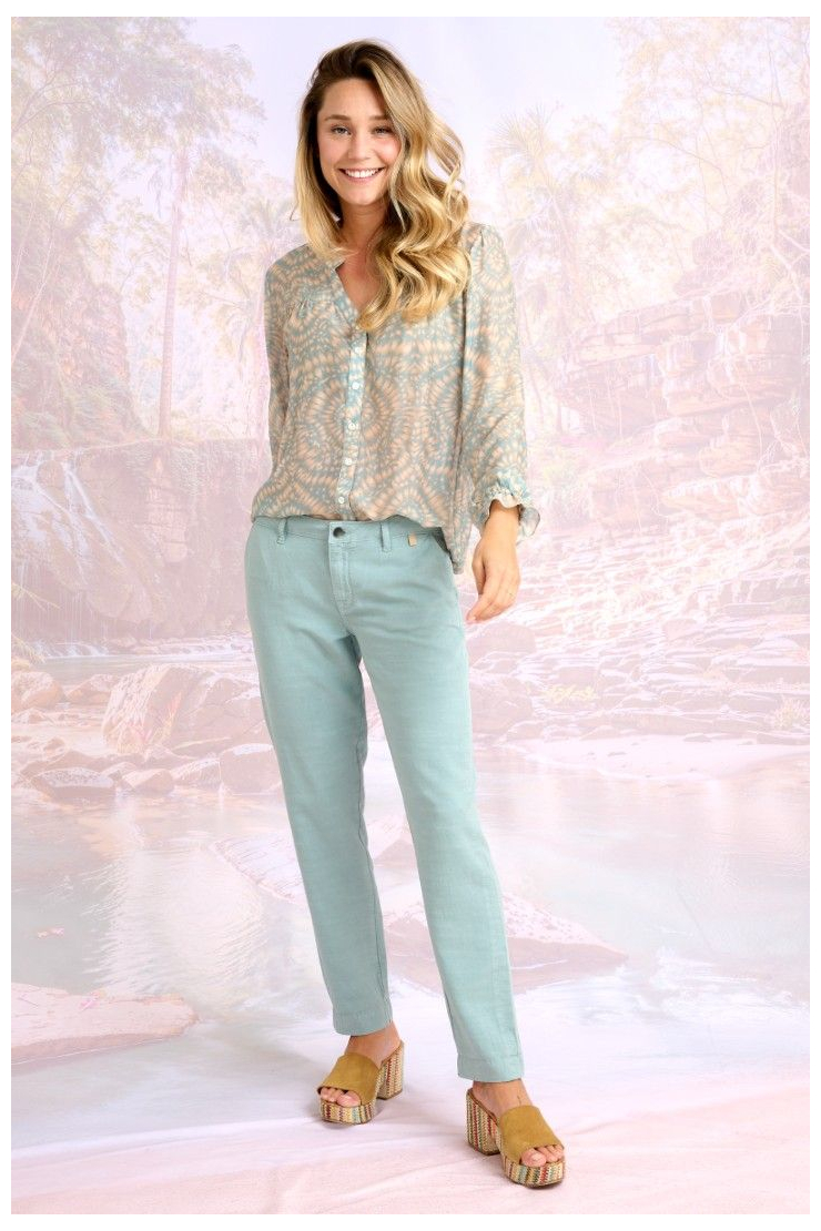 JADE PLAIN Pantalones y shorts en Lyocell, lino - - Storiatipic