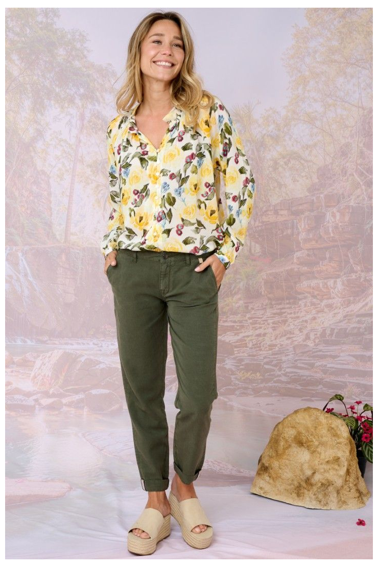 JADE PLAIN Pantalones y shorts en Lyocell, lino - - Storiatipic