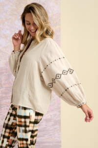 LUCIE BOHEME Blusas y camisas de algodón - - Storiatipic