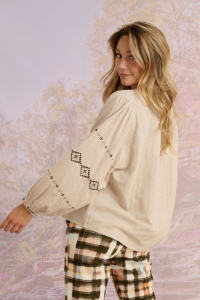 LUCIE BOHEME Blusas y camisas de algodón - - Storiatipic