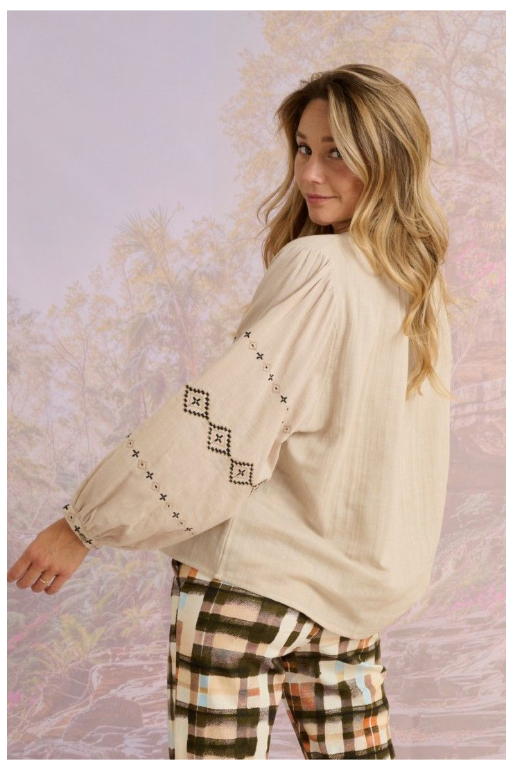 LUCIE BOHEME Blusas y camisas de algodón - - Storiatipic