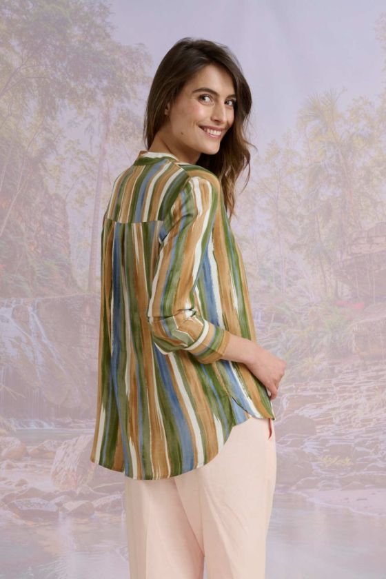 MILA LINEA Blouses & Chemises en Modal - - Storiatipic
