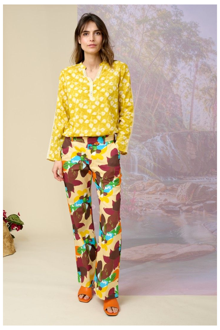 MINA COEUR Blusas y camisas de algodón - - Storiatipic