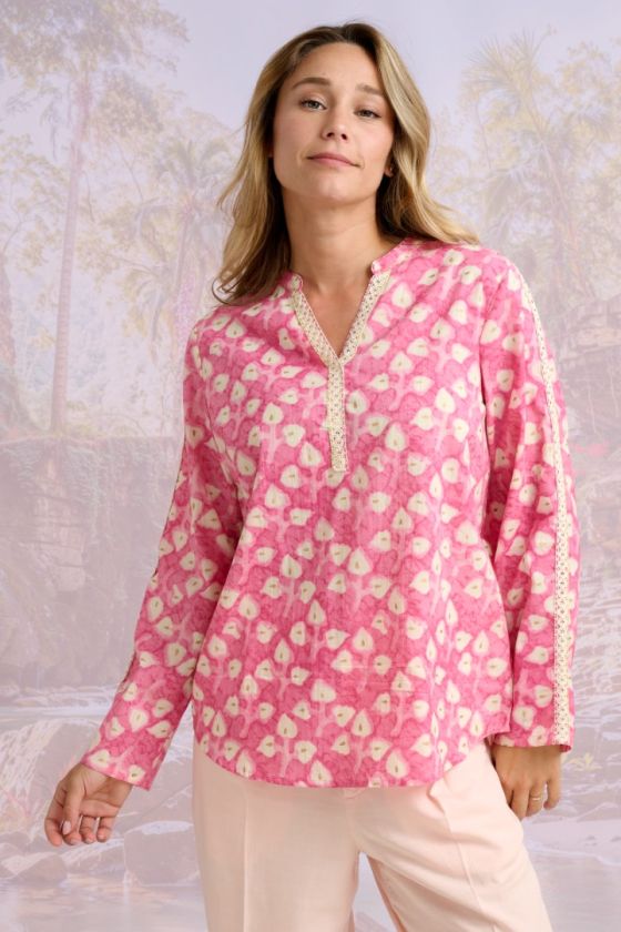 MINA COEUR Blouses & Chemises en Coton - - Storiatipic