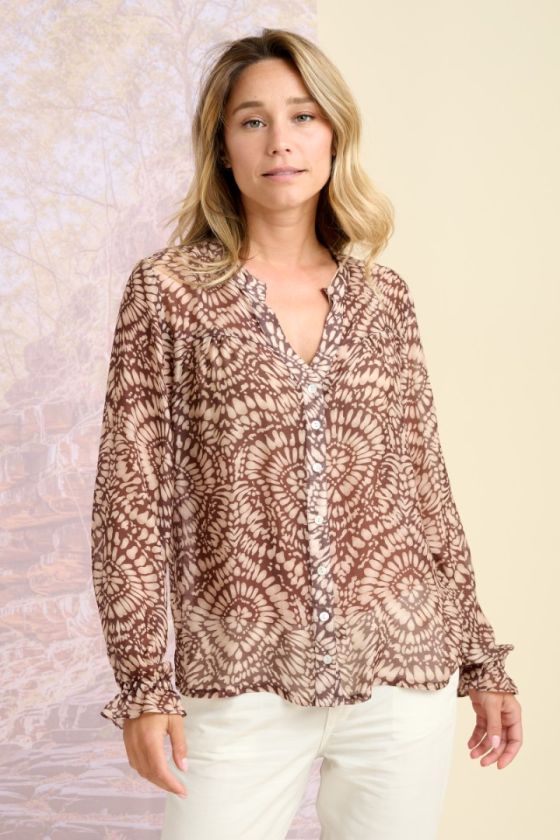 NAEL GALET Blouses & Chemises en Modal, Viscose - - Storiatipic