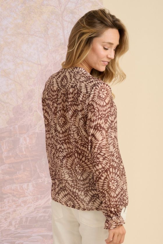 NAEL GALET Blouses & Chemises en Modal, Viscose - - Storiatipic