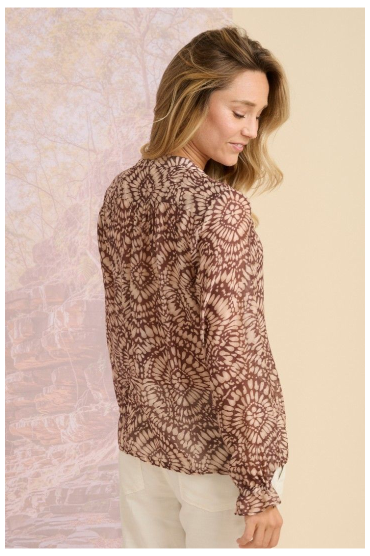 NAEL GALET Blusas y camisas en modal, viscosa - - Storiatipic