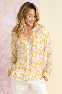 NAEL SUN Blusas y Camisas en Modal, Viscosa - - Storiatipic