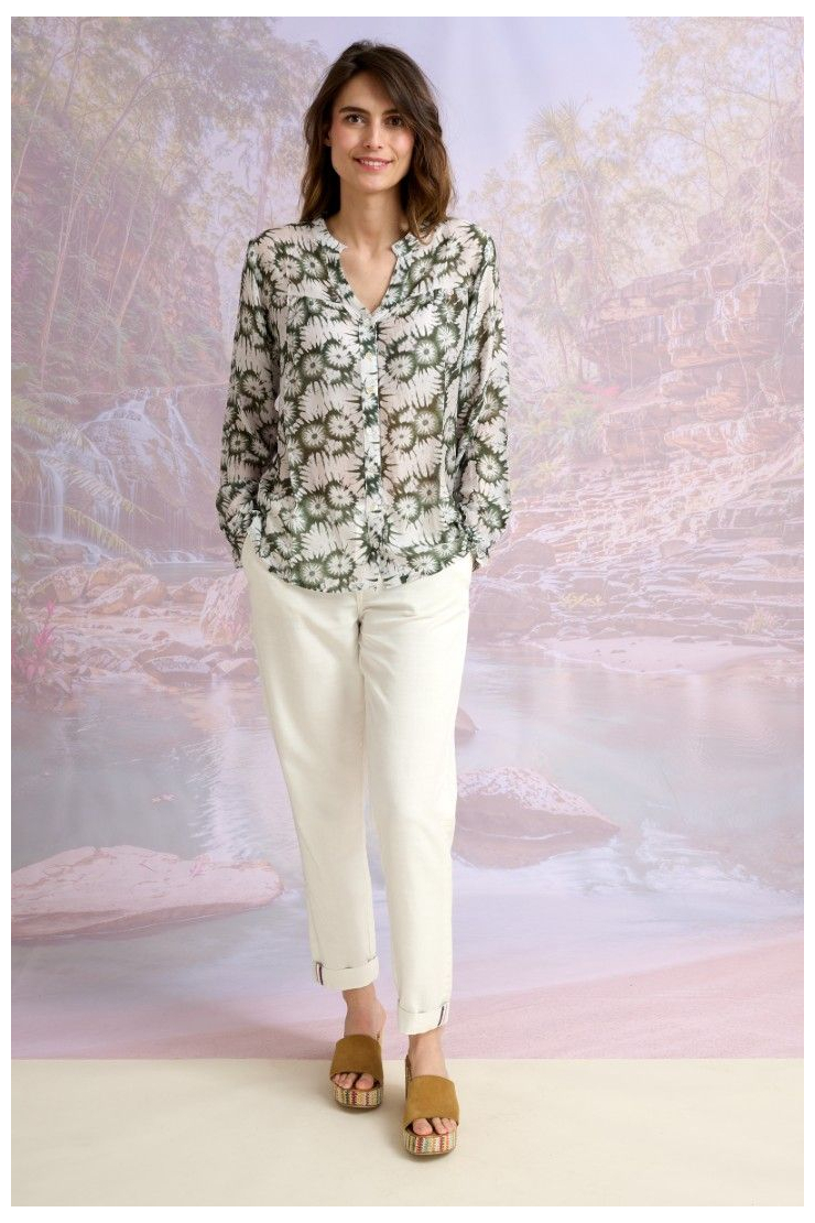 NAEL SUN Blusas y Camisas en Modal, Viscosa - - Storiatipic