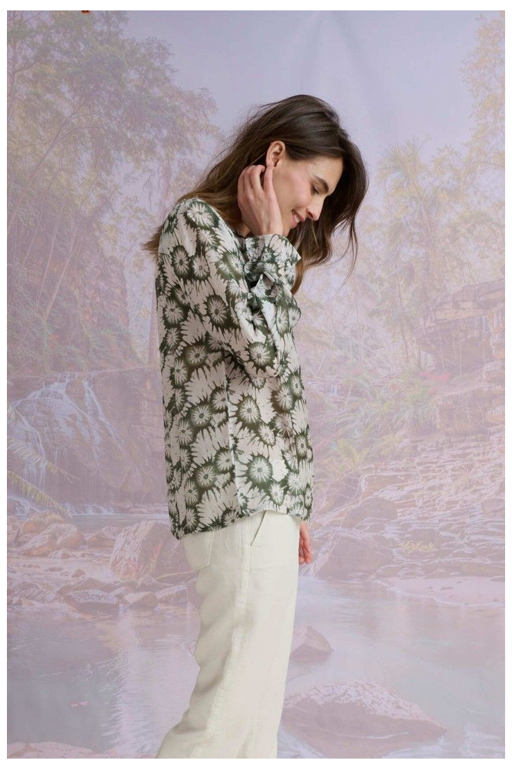 NAEL SUN Blusas y Camisas en Modal, Viscosa - - Storiatipic