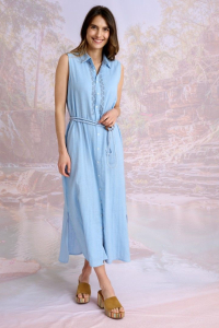 ODESSA UNI Algodón Gas Vestidos Dobles y Faldas - - Storiatipic