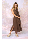 ODESSA UNI Robes & Jupes en Double Gaz de Coton - - Storiatipic