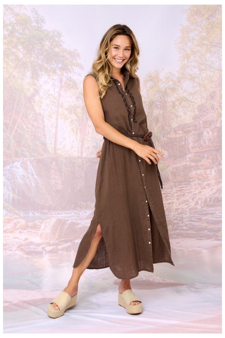 ODESSA UNI Algodón Gas Vestidos Dobles y Faldas - - Storiatipic