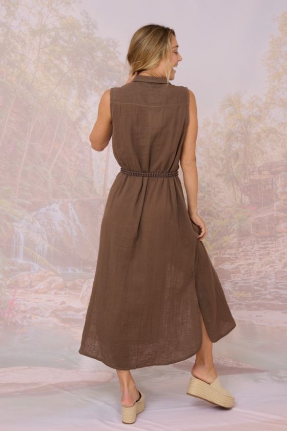 ODESSA UNI Robes & Jupes en Double Gaz de Coton - - Storiatipic