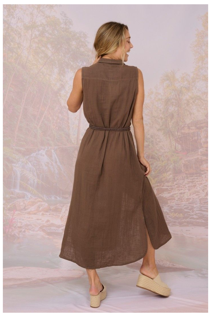 ODESSA UNI Algodón Gas Vestidos Dobles y Faldas - - Storiatipic