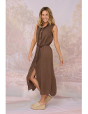 ODESSA UNI Robes & Jupes en Double Gaz de Coton - - Storiatipic
