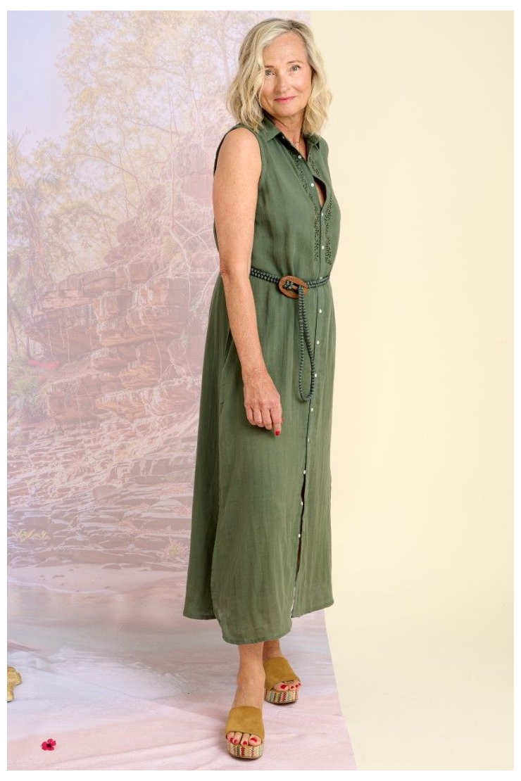 ODESSA UNI Algodón Gas Vestidos Dobles y Faldas - - Storiatipic