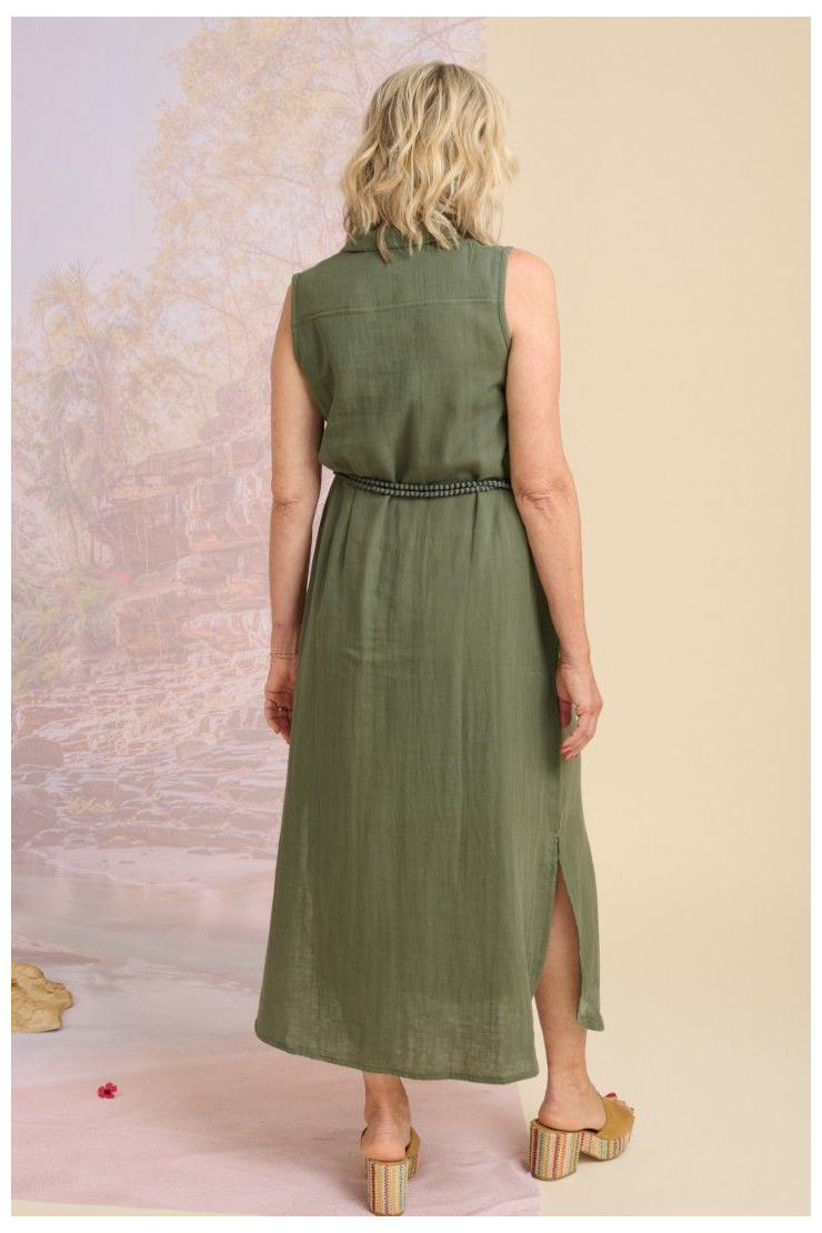 ODESSA UNI Algodón Gas Vestidos Dobles y Faldas - - Storiatipic